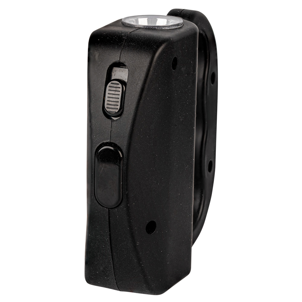 75 Million volt Talon Stun Gun and Flashlight Black view 3